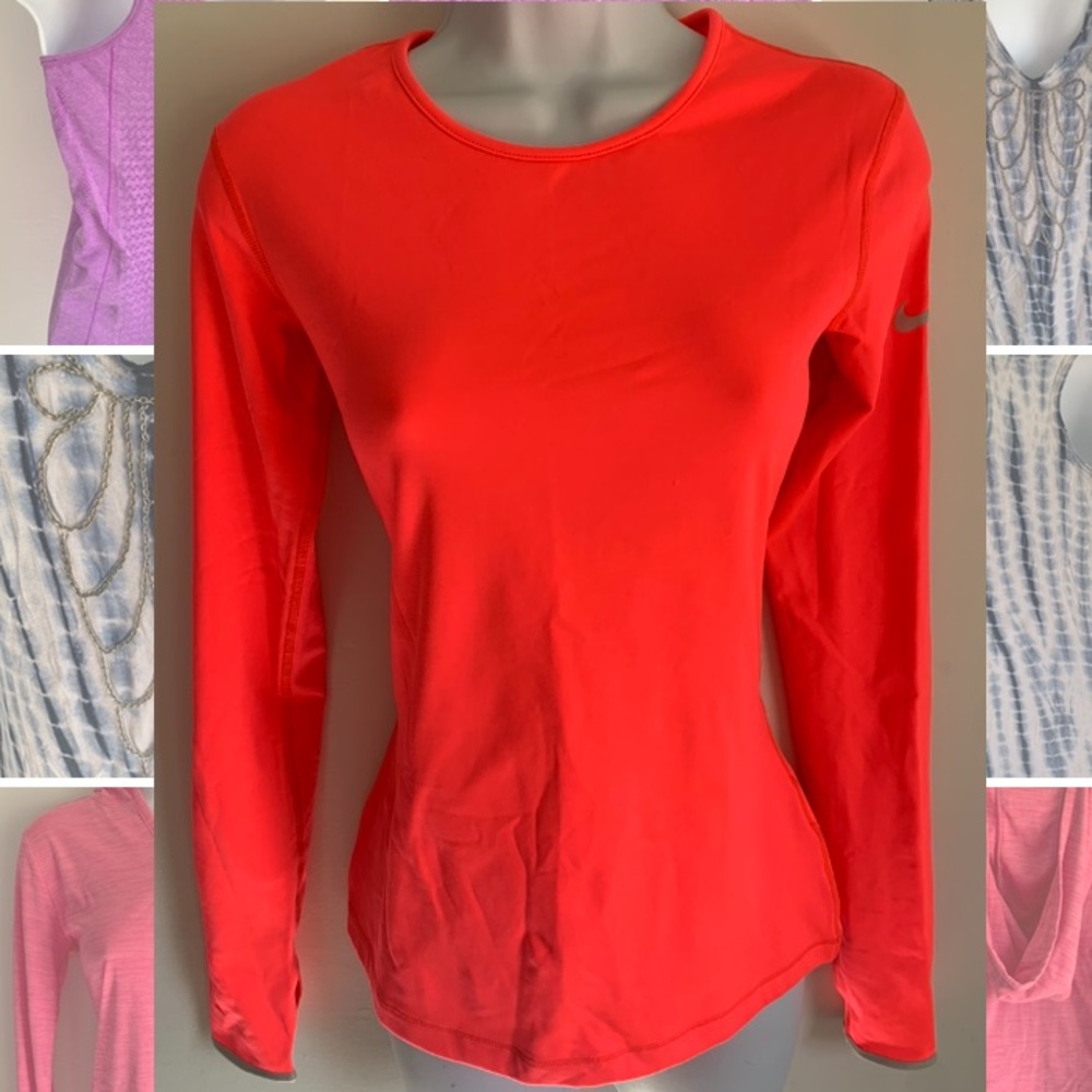 Nike Dry Fit Hot Neon Pink Top